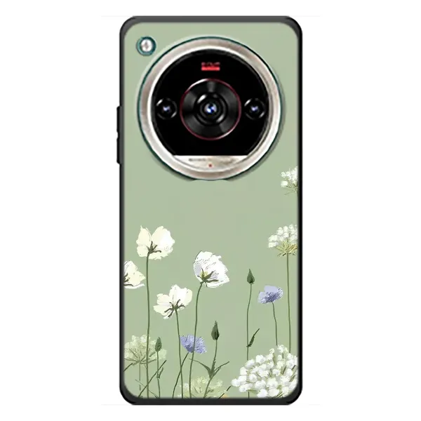 Чехол с принтом «Цветы на зеленом» для ZTE Nubia Focus 2 Ultra