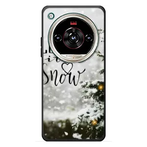 Новорічні, Святкові Чохли для ZTE Nubia Focus 2 Ultra - 2024 год (Let it snow)