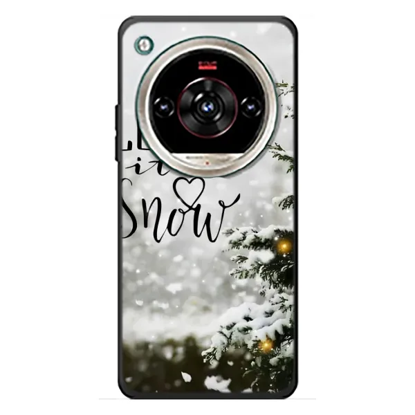 Чехол с принтом «Let it snow» для ZTE Nubia Focus 2 Ultra Чехол с принтом «Let it snow» для ZTE Nubia Focus 2 Ultra