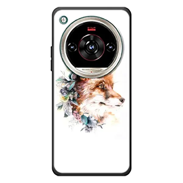 Чехол с принтом «Лисичка в цветочках» для ZTE Nubia Focus 2 Ultra Чехол с принтом «Лисичка в цветочках» для ZTE Nubia Focus 2 Ultra