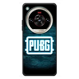 Чехол PUBG для ЗТЕ Нубия Фокус 2 Ультра (AlphaPrint) (Лого PUBG)