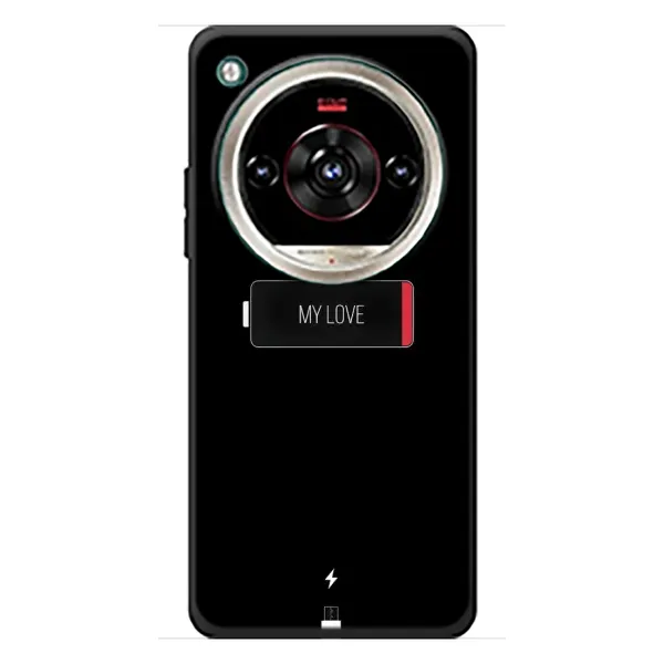 Чехол с принтом «Love battery» для ZTE Nubia Focus 2 Ultra