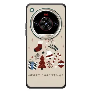 Різдвяні, Святкові Чохли для ЗТЕ Нубія Фокус 2 Ультра (Merry Christmas)