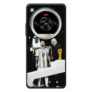 Чехлы для ZTE Nubia Focus 2 Ultra (Leo чемпион) (AlphaPrint) (Месси в накидке)