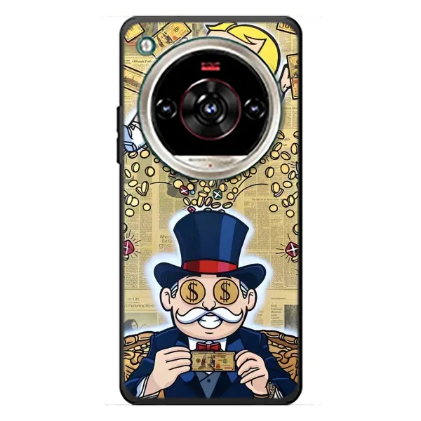 Чохол з принтом «Монополія Мен» для ZTE Nubia Focus 2 Ultra