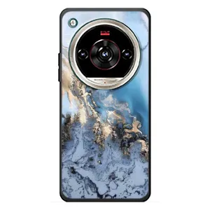 Мраморный чехол на ZTE Nubia Focus 2 Ultra (VPrint) (Нежный мрамор)