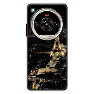 Чохол Ейфелева Вежа ZTE Nubia Focus 2 Ultra - (AlphaPrint) (Нічний Париж)
