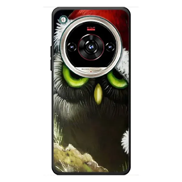 Чехол с принтом «Новогодняя Сова» для ZTE Nubia Focus 2 Ultra