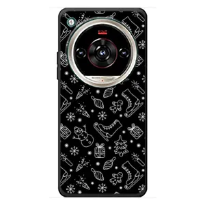 Новорічні, Святкові Чохли для ZTE Nubia Focus 2 Ultra - 2024 год (Новорічний фон)