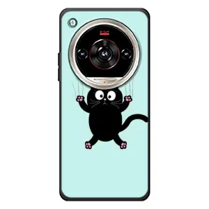 Чохол з принтом для ZTE Nubia Focus 2 Ultra (AlphaPrint) Модні коти (Падаючий кіт)