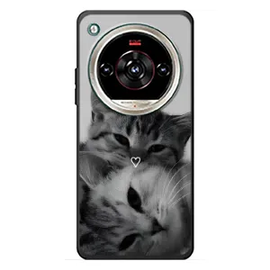 Чохол з принтом «Пара котів» для ZTE Nubia Focus 2 Ultra