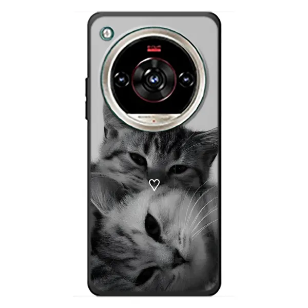 Чохол з принтом «Пара котів» для ZTE Nubia Focus 2 Ultra