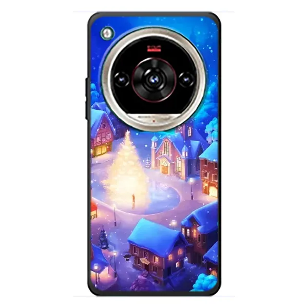 Чехол с принтом «Рождественский город» для ZTE Nubia Focus 2 Ultra