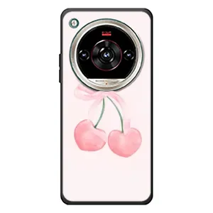 Чохол з розовим принтом для ZTE Nubia Focus 2 Ultra (Рожеві вишні)