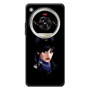 Чохли Венсдей на ZTE Nubia Focus 2 Ultra Уенсдей (AlphaPrint) (серйозна Венздей)