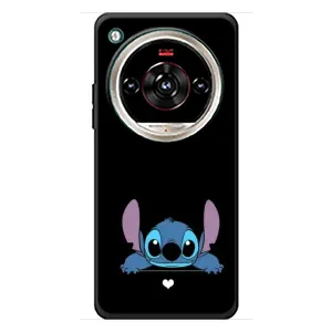 Чохол з принтом Стіч на ZTE Nubia Focus 2 Ultra (Стіч на чорному)