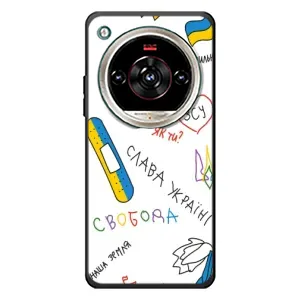 Чохли (Доброго вечора, ми за України) для ЗТЕ Нубія Фокус 2 Ультра (AlphaPrint) (Стикер)