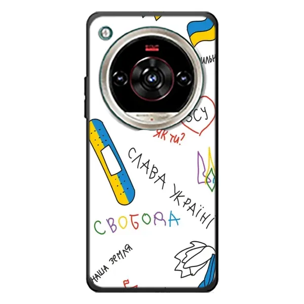 Чехол с принтом «Стикер» для ZTE Nubia Focus 2 Ultra