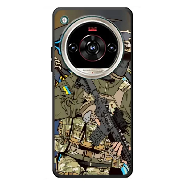 Чехол с принтом «Воин ВСУ» для ZTE Nubia Focus 2 Ultra Чехол с принтом «Воин ВСУ» для ZTE Nubia Focus 2 Ultra