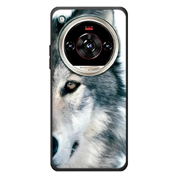Чехол с принтом «Волк» для ZTE Nubia Focus 2 Ultra