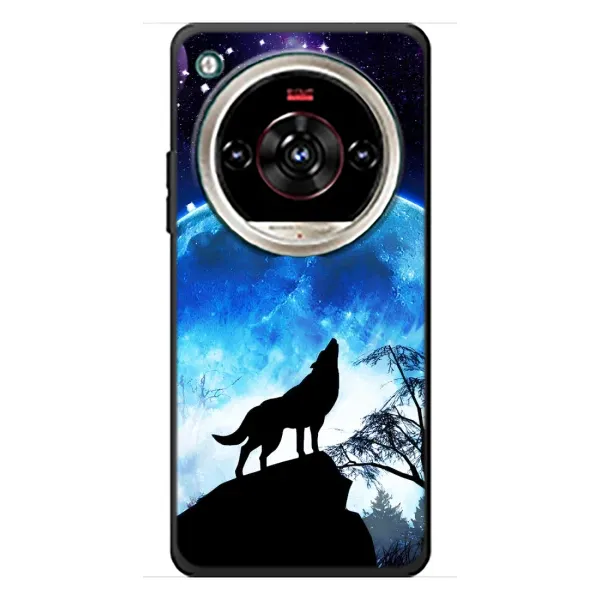 Чохол з принтом «Вовк на місяць» для ZTE Nubia Focus 2 Ultra