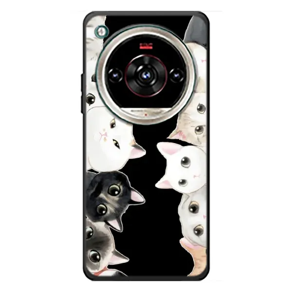 Чехол с принтом «Взгляд котов» для ZTE Nubia Focus 2 Ultra