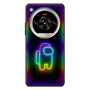 Чехол Амонг Ас для ZTE Nubia Focus 2 Ultra (AlphaPrint) (Яркий скин)