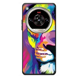 Чохол з картинкою ЛЕВ для ZTE Nubia Focus 2 Ultra (VPrint) (Яскравий Лев)