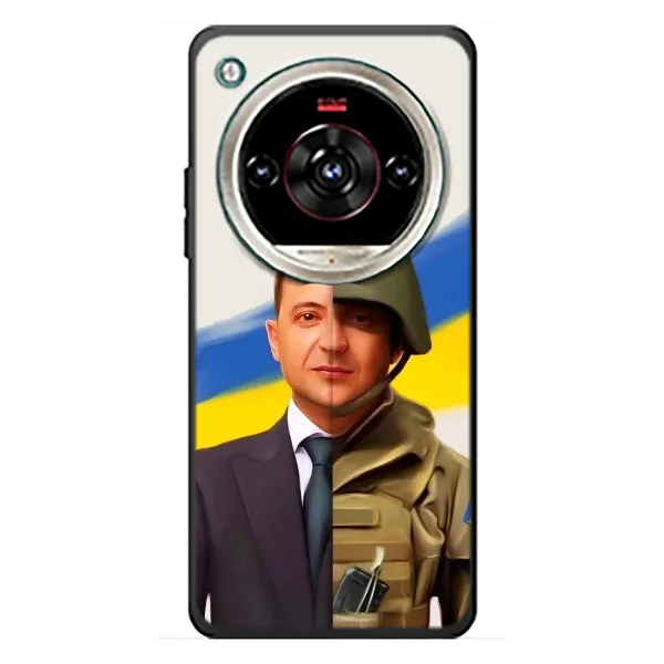 Чохол з принтом «Зеленский солдат» для ZTE Nubia Focus 2 Ultra