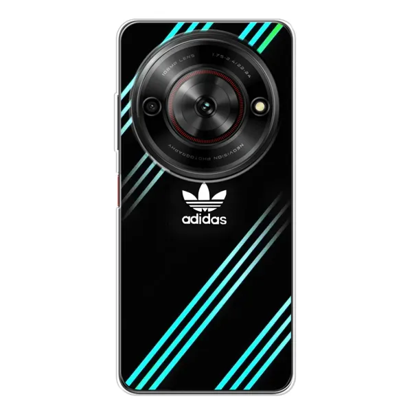 Чехол с принтом «Адидас с полосами» для ZTE Nubia Focus 5G