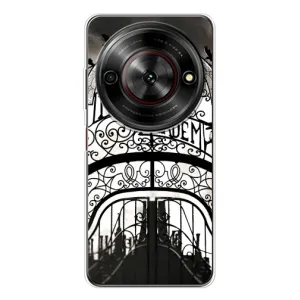 Чехол с дизайном Венздей 2 на ZTE Nubia Focus 5G (Ворота Академии Невермор)