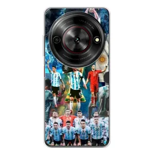 Чехлы Месси для ZTE Nubia Focus 5G (AlphaPrint) (Аргентина Месси)