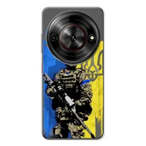 Чехлы с картинкой ЗСУ для ZTE Nubia Focus 5G (AlphaPrint) (АРТ солдат)