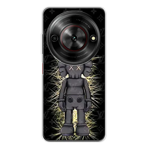 Чехол с принтом «Bearbrick LV» для ZTE Nubia Focus 5G