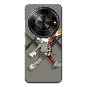 Чехлы для ZTE Nubia Focus 5G - Bearbrick Louis Vuitton (PREMIUMPrint) (Беарбрик Джордан)