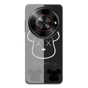 Чехлы для ZTE Nubia Focus 5G - Bearbrick Louis Vuitton (PREMIUMPrint) (БеарБрик глаза)