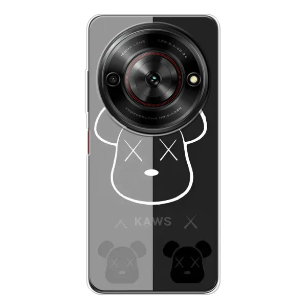 Чехол с принтом «БеарБрик глаза» для ZTE Nubia Focus 5G