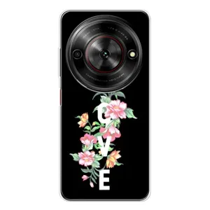 Чехлы для любимой на Нубиа Фокус 5G (VPrint) (Цветы LOVE)