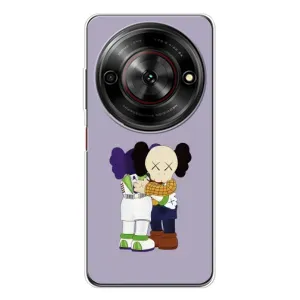 Чехлы для ZTE Nubia Focus 5G - Bearbrick Louis Vuitton (PREMIUMPrint) (Дружба Беарбрик)