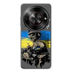 Чехлы с картинкой ЗСУ для ZTE Nubia Focus 5G (AlphaPrint) (Героям Слава)