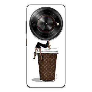 Чехлы Луи Витон для ZTE Nubia Focus 5G (AlphaPrint - LOUIS VUITTON) (кофе LOUIS VUITTON)