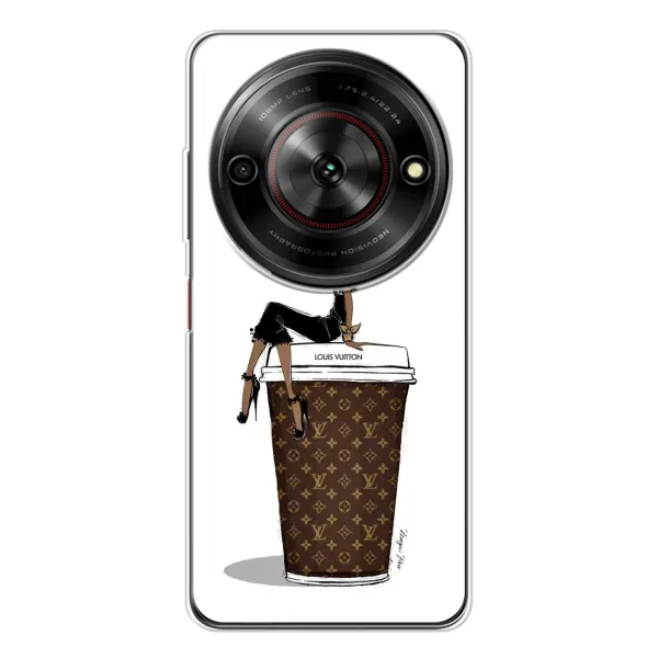 Чехол с принтом «кофе LOUIS VUITTON» для ZTE Nubia Focus 5G