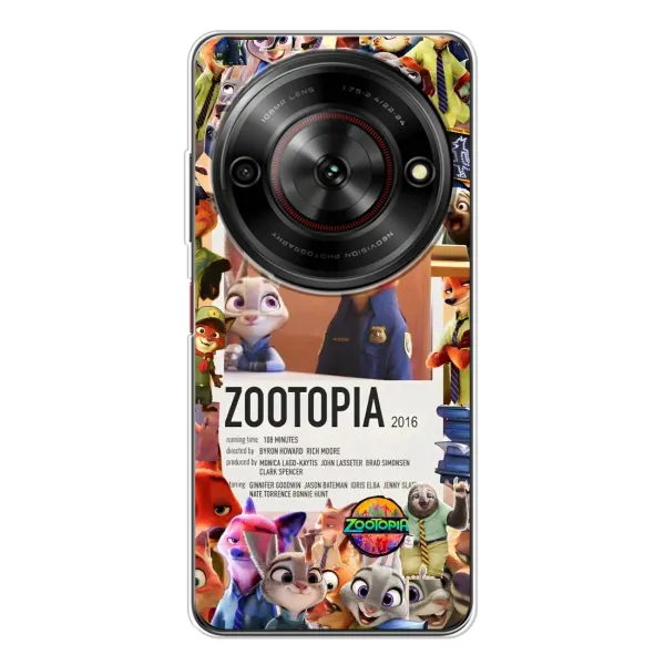 Чохол з принтом «Постер Зоотрополіс» для ZTE Nubia Focus 5G