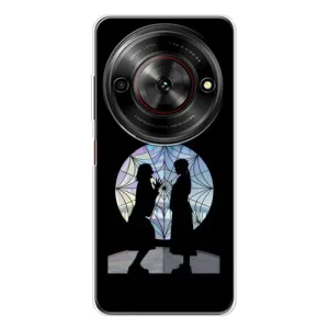 Чехлы Венсдей на ZTE Nubia Focus 5G Уэнсдей (AlphaPrint) (комната Уэнздей)