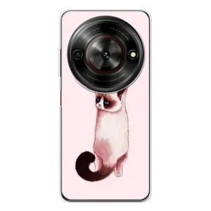 Чехол на Нубиа Фокус 5G с Котами (VPrint) (Котик падает)