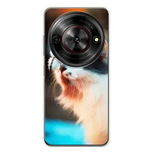 Чехол на Нубиа Фокус 5G с Котами (VPrint) (Котик с бабочкой)