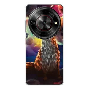 Чехлы с картинкой Лисички для ZTE Nubia Focus 5G (VPrint) (Лисица в космосе)