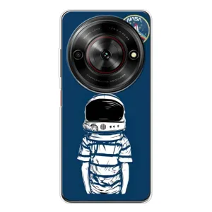 Чехол NASA для ZTE Nubia Focus 5G (AlphaPrint) (Мальчик в шлеме)