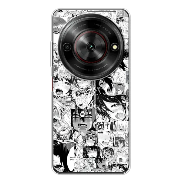 Чохол з принтом «Ahegao manga» для ZTE Nubia Focus 5G
