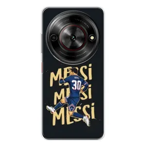 Чехлы для ZTE Nubia Focus 5G (Leo чемпион) (AlphaPrint) (Messi ПСЖ)